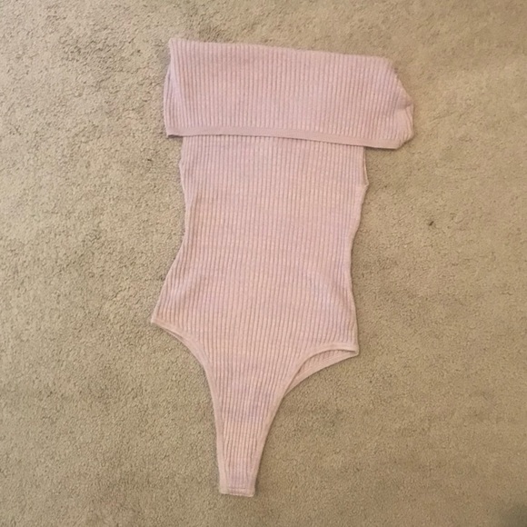 🤩Free people too good off the shoulder bodysuit🤩 - Picture 2 of 3